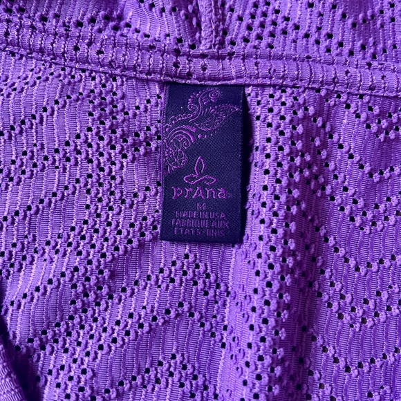 Prana - Women's Purple Long-sleeve - M - Picture 3 of 3